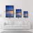 Elegant Tempered Glass Wall Art Painting, 13.8 x 21.7 inches | 100% Tempered Glass, Thickness: 0.16 inches | UV Printed for Vibrant Colors | Perfect for Home Decor, Living Room, & Office Spaces