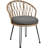 Ustyle Patio Balcony Courtyard : 2 Single Chairs And A Tempered Glass Table, Simple Design High Durability Table With - Strength Top, Comfortable Versatile