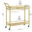 Ahlea Metal Kitchen Cart
