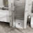 Goodyo 34"X 72" Bifold Frameless Glass Shower Door 1/4 Inch Tempered Clear Glass Pivot Swing Shower Panel, Foldable-111493742