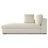 Tatum Large Deep Seater Left Sectional Sofa, L-Shaped Performance Fabric Sofa in Contemporary Style-97652080