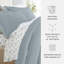 Ensemble de literie 8 pièces - Housse de couette unie, ensemble d'édredon et ensemble de draps à motifs-99311843-99311860