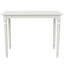 Table de bar rectangulaire contemporaine de 48 po avec pieds en broche compacts-17684081