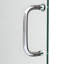 60" W x 36" D x 78" H Semi-Frameless Rectangle Shower Kit-83413641