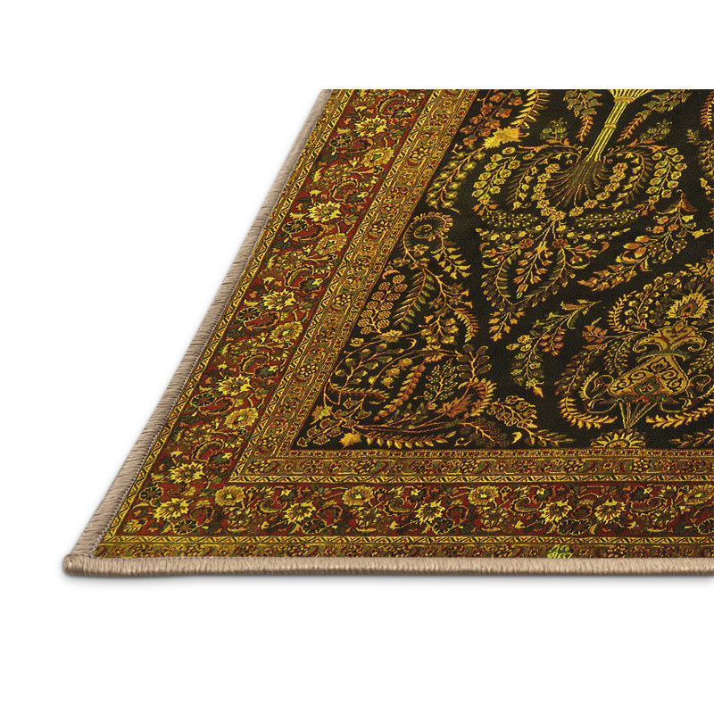 Mahidul Performance Oriental Indoor Rug, Runner 2' x 5'
