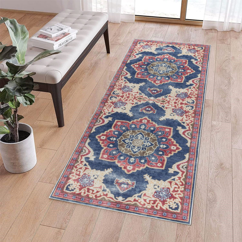 Rectangle Allauddin Area Rug, Runner 2'7'' x 8'