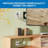 In-Wall TV Cable Concealer With Recessed Power
