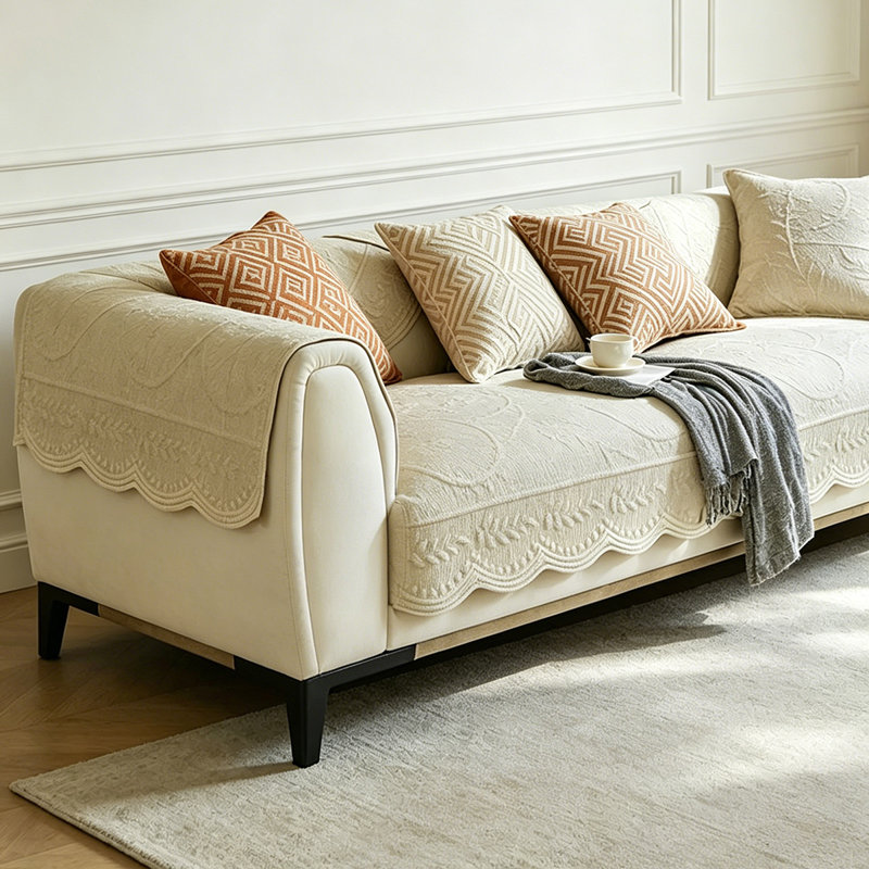 Housse pour canapé en coton