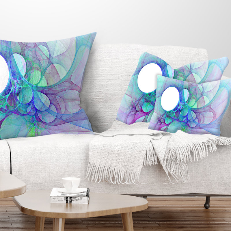 Coussin lombaire abstrait