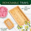 Maizlee Freestanding Bamboo Bath Caddy