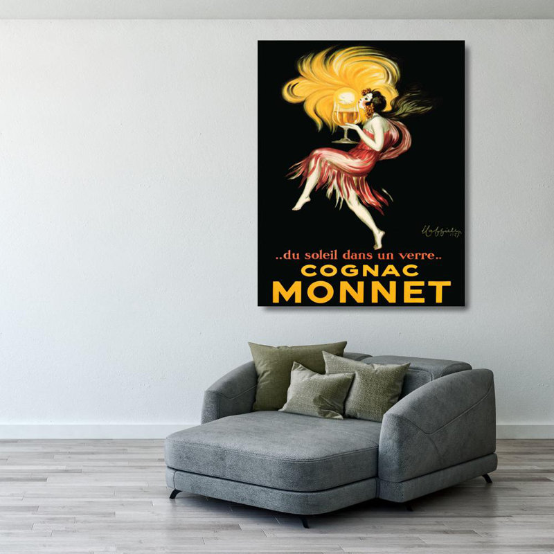 Cognac Monet, 36" H x 28" W