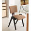 Vintage Home Upholstered Solid Wood Chair Creative Backrest Chair