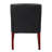 Vinyl Seat Reception Chair with Manufactured Wood Frame