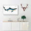 Blue Shark by M.E. Bloch - Wrapped Canvas-55362496