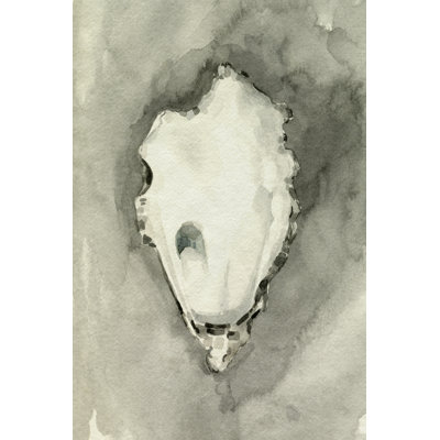 Neutral Oyster Shell I by Emma Caroline - No Frame Painting on Canvas