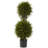 Cedar Double Ball Topiary with Lights