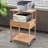 Printer Table, Printer Stand with Wheels