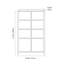 Abrytha Open Shelving China Cabinet