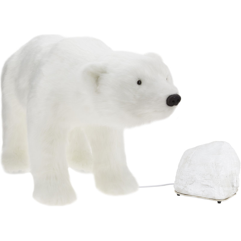 Petit ours polaire mécanique - 41 po x 22 po