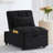 Modern Black Velvet Bed With Adjustable , Storage Pockets, And Comfortable Seating 4 In 1 Bed, Upholstery, Home Decor Piece-2044896418