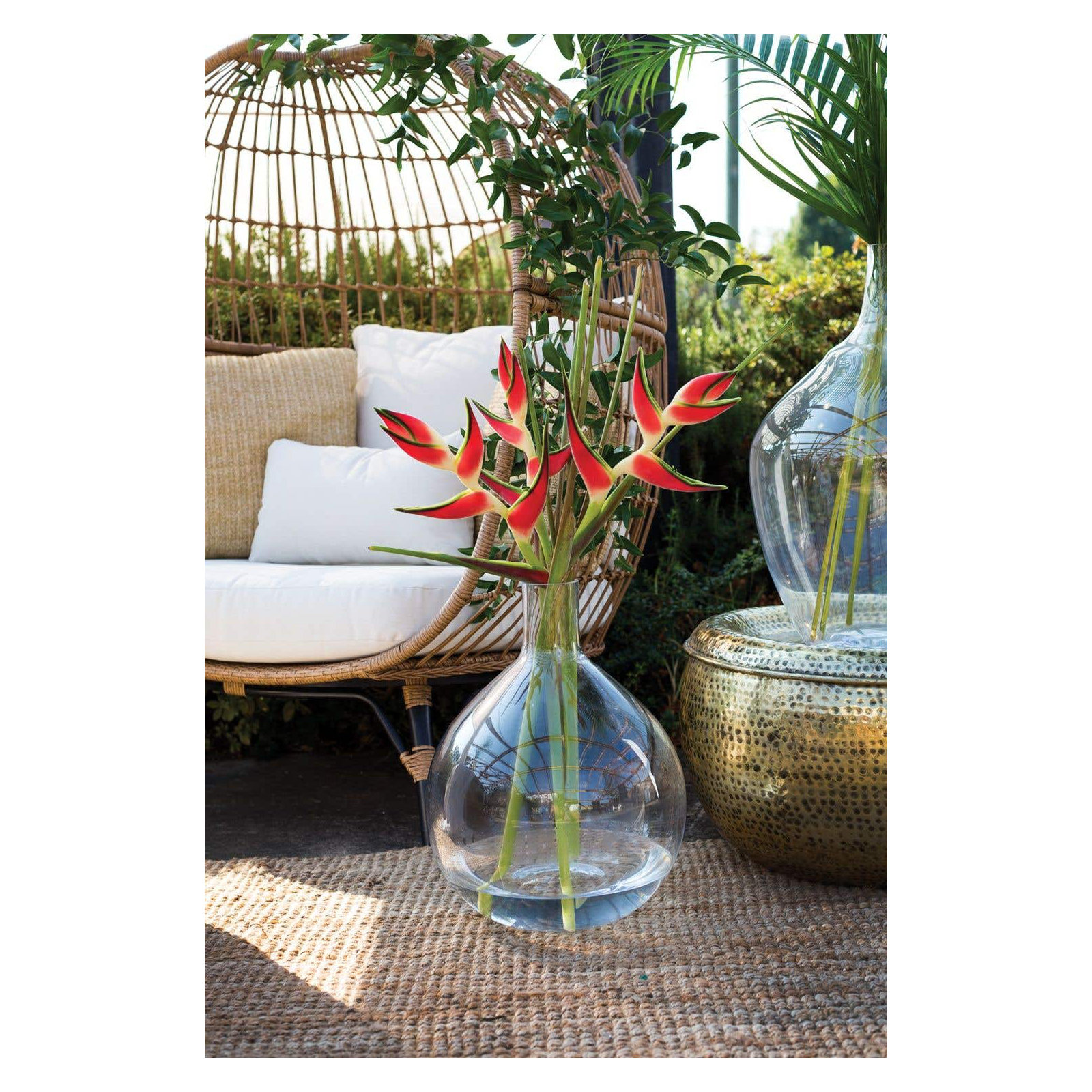 Armino 19.75'' Glass Table Vase