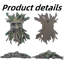 Sculpture de visage d'arbre vieillard - Accessoires créatifs pour l'intérieur et l'extérieur