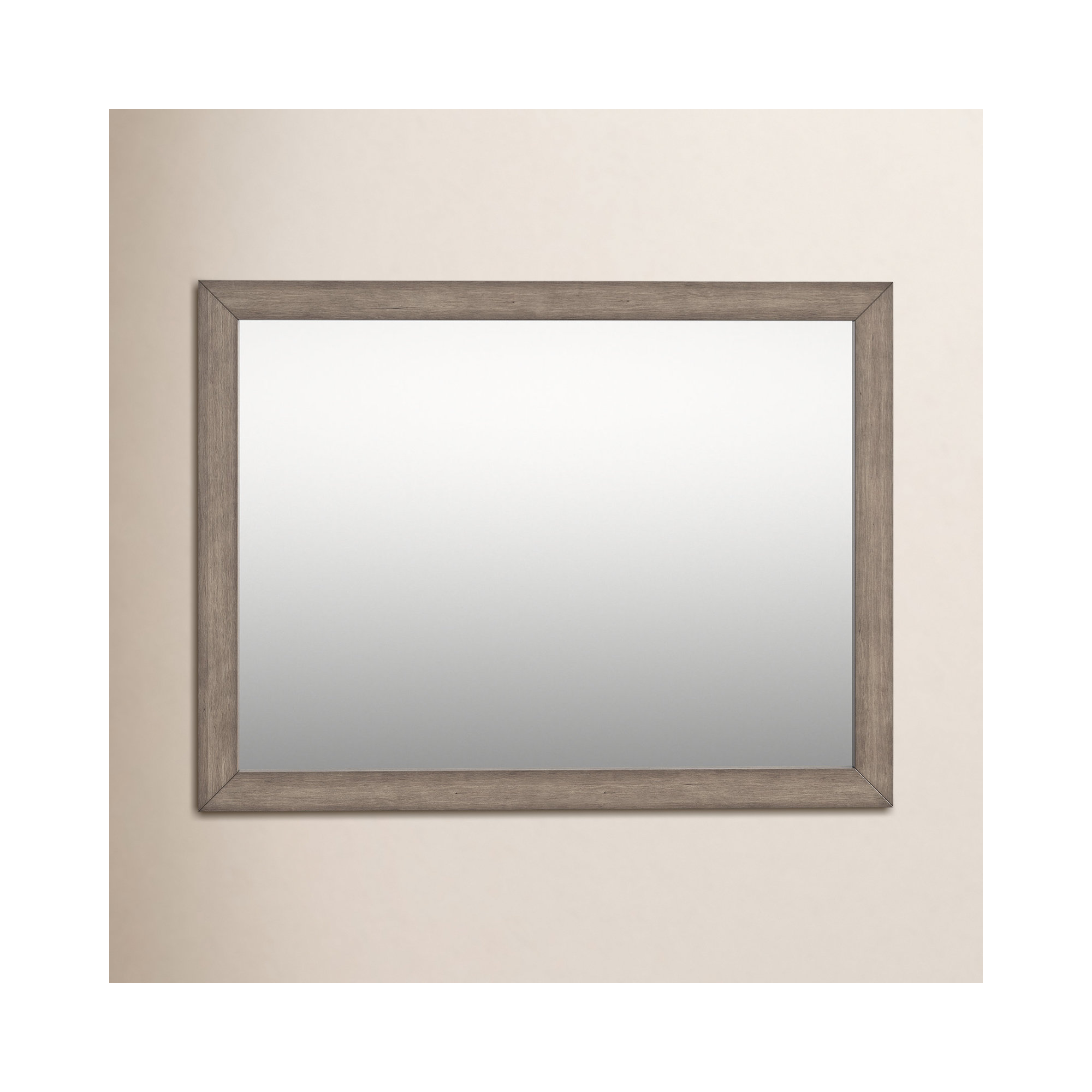Wood Wall Mirror