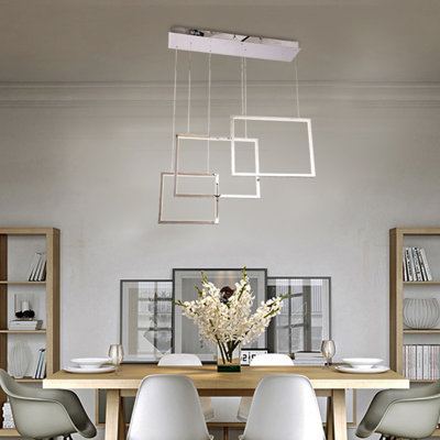 Luminaire suspendu carré moderne Demello