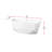 Ethen 59" x 30" Freestanding Soaking Acrylic Bathtub-122443595