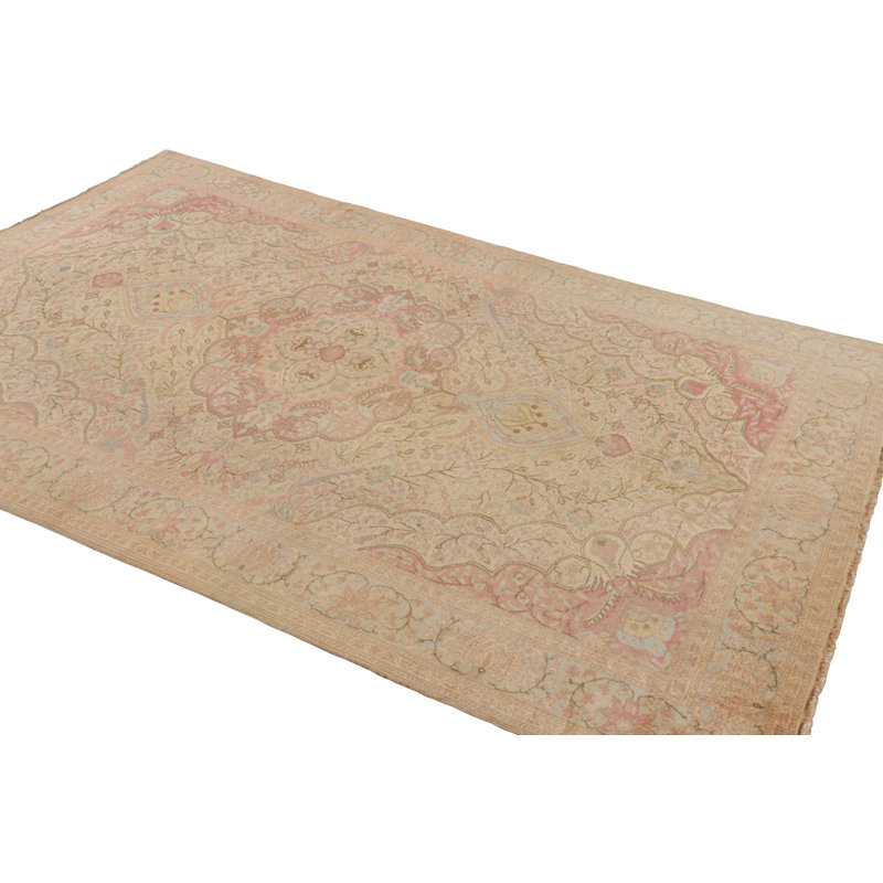 One-of-a-Kind 6’2”x9’5” Hand Knotted Area Rug