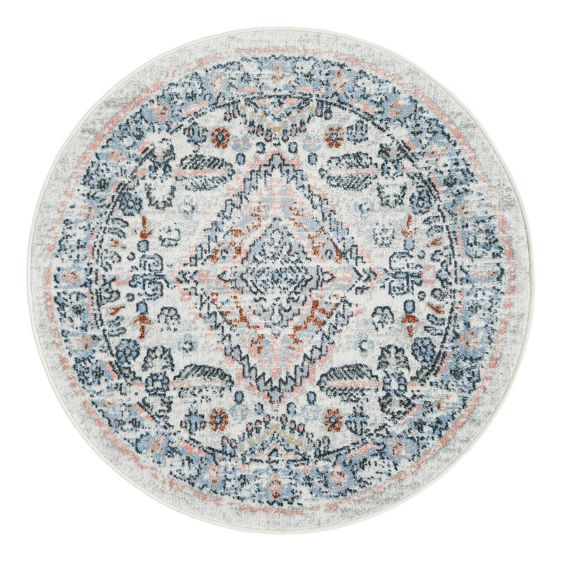 Langley Street® Oriental Massie Rug, Round 3'3"