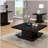 Cappuccino square coffee table