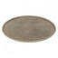 Table basse, ovale avec tablette