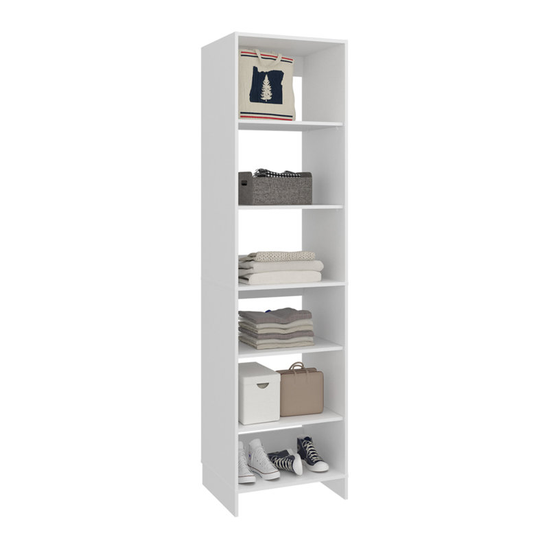 Espace pour garde-robe Maplewood, chambre à coucher, blanc
