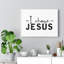 I Choose Jesus - Wrapped Canvas Print-2067693536