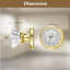 Coolnews Retro Elegant Series - Round Crystal Dummy Door Knobs-120240477