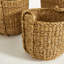3 Piece Seagrass Basket Set