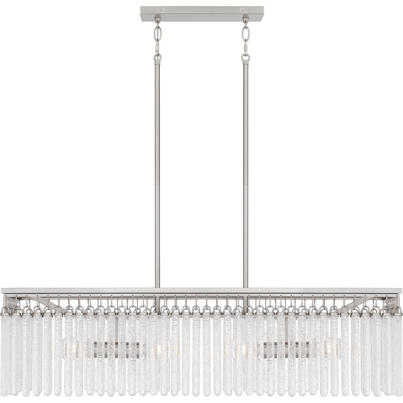 Scofield 4-Light Brushed Nickel Island Light