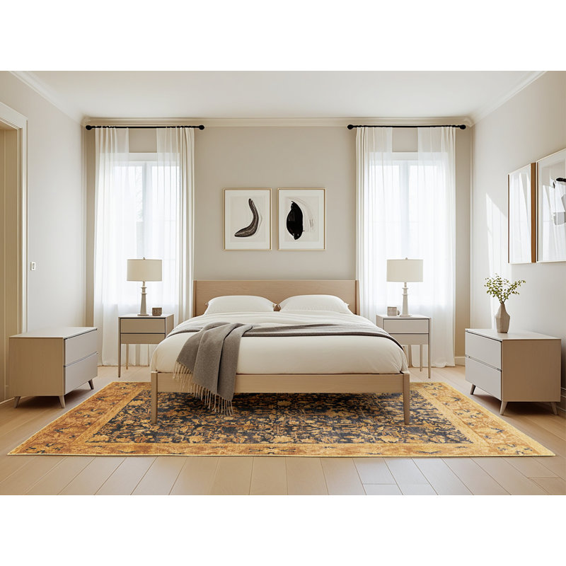Tapis oriental brun / noir Epsilon, Rectangle 5 pi x 8 pi