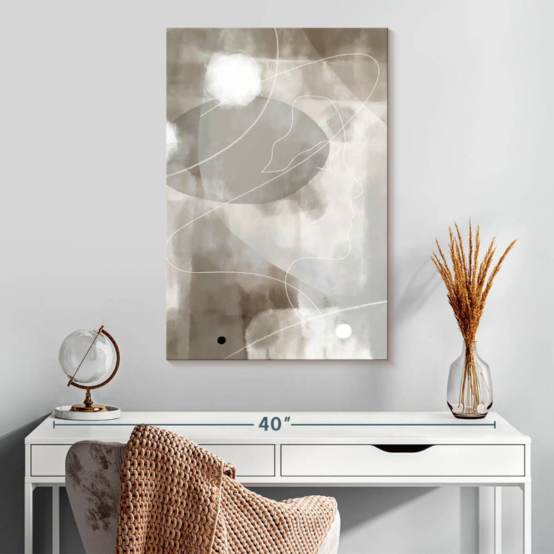 Leisha Abstract Sunshine, 30" H x 20" W