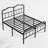 Ashwyn 14“ Metal Platform Bed Frame with Headboard and Footboard, No Box Spring Needed-2079916218