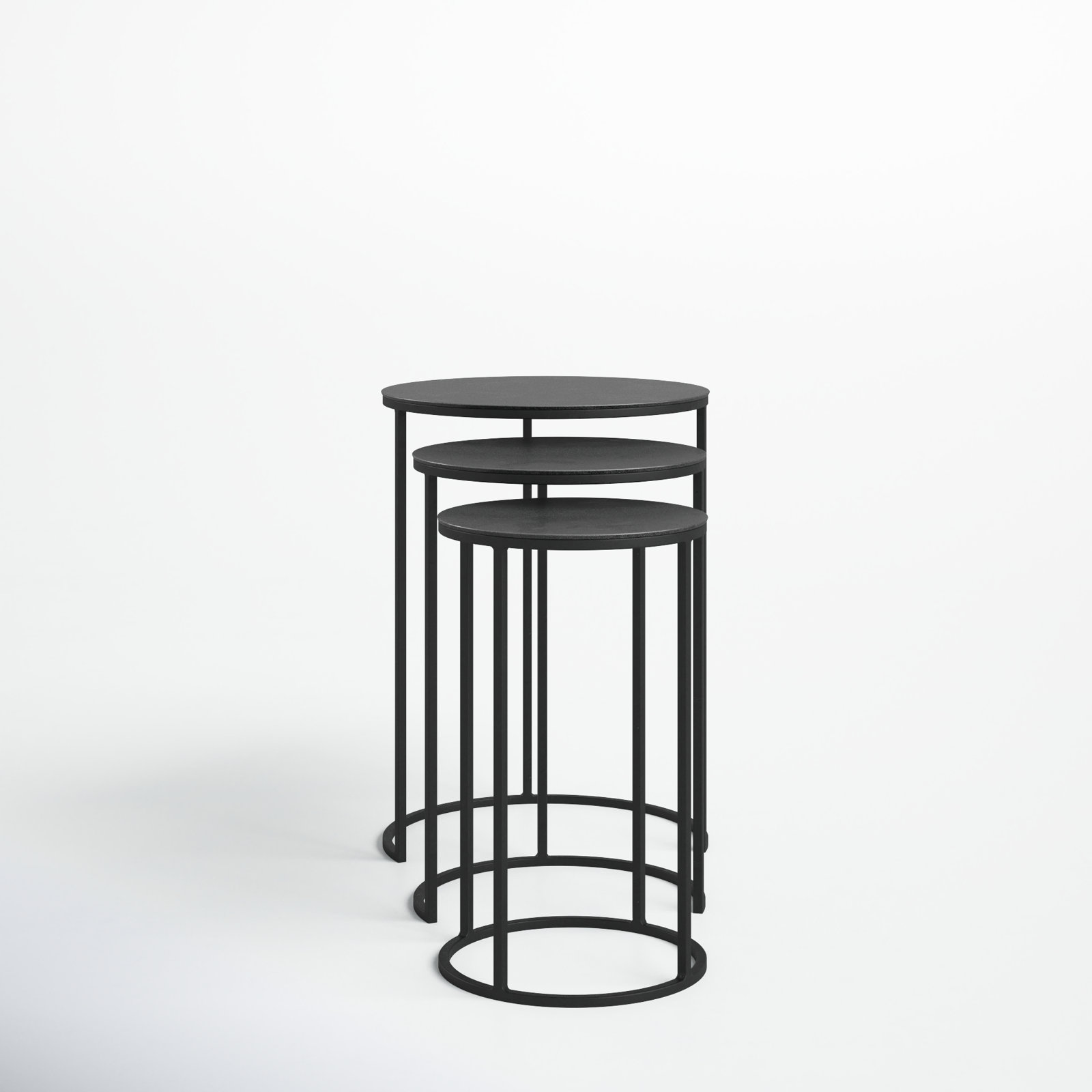 Addie Iron Nesting End Table