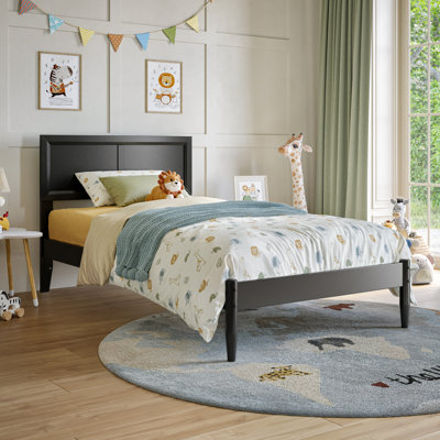 Ellarie Platform Bed with Adjustable Headboard