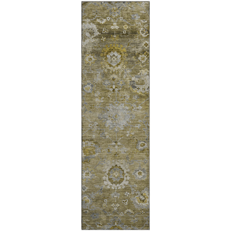 Tapis mondial de qualité supérieure lavable à la machine Konopka AMF1107, Tapis de couloir 2 pi 3 po x 7 pi 6 po