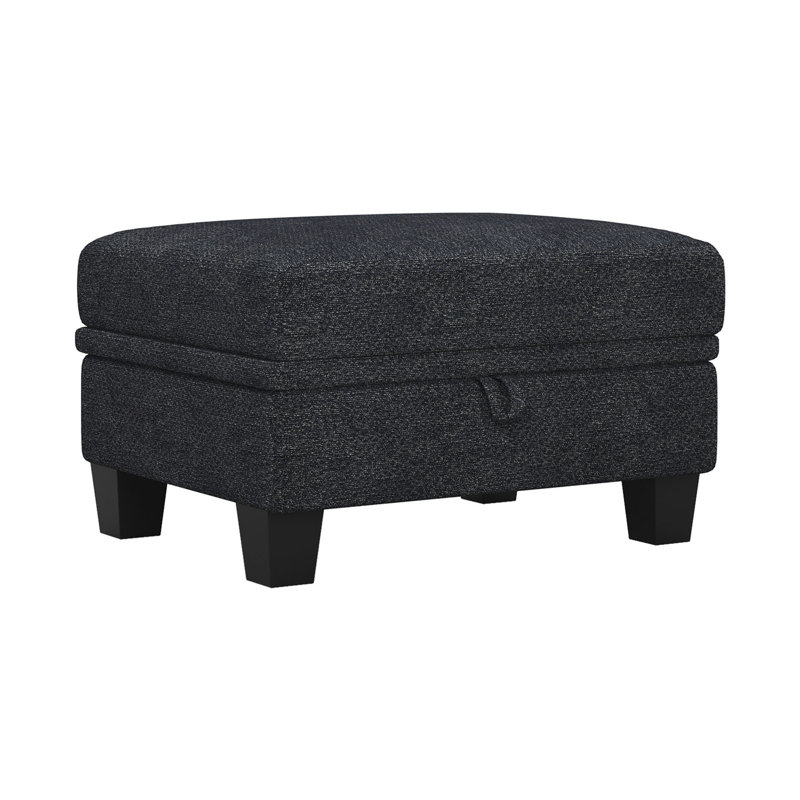 Repose-pieds de rangement Janule Bujesily Chenille pour canapé modulaire modulaire ou comme siège simple ou table basse
