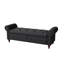 Banc de lit en tissu gris foncé-1771817446