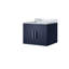 Meuble-lavabo de salle de bain 24 po X P 22 po D, avec plateau en marbre de Carrare-1699427927-1699427913