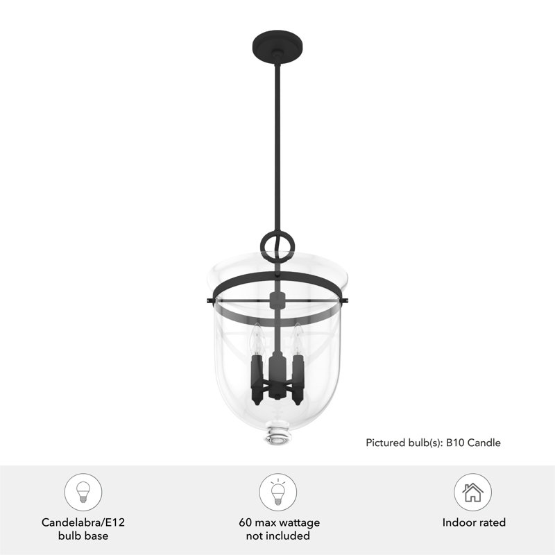 Belltown 4 - Light Urn Pendant, Natural Iron