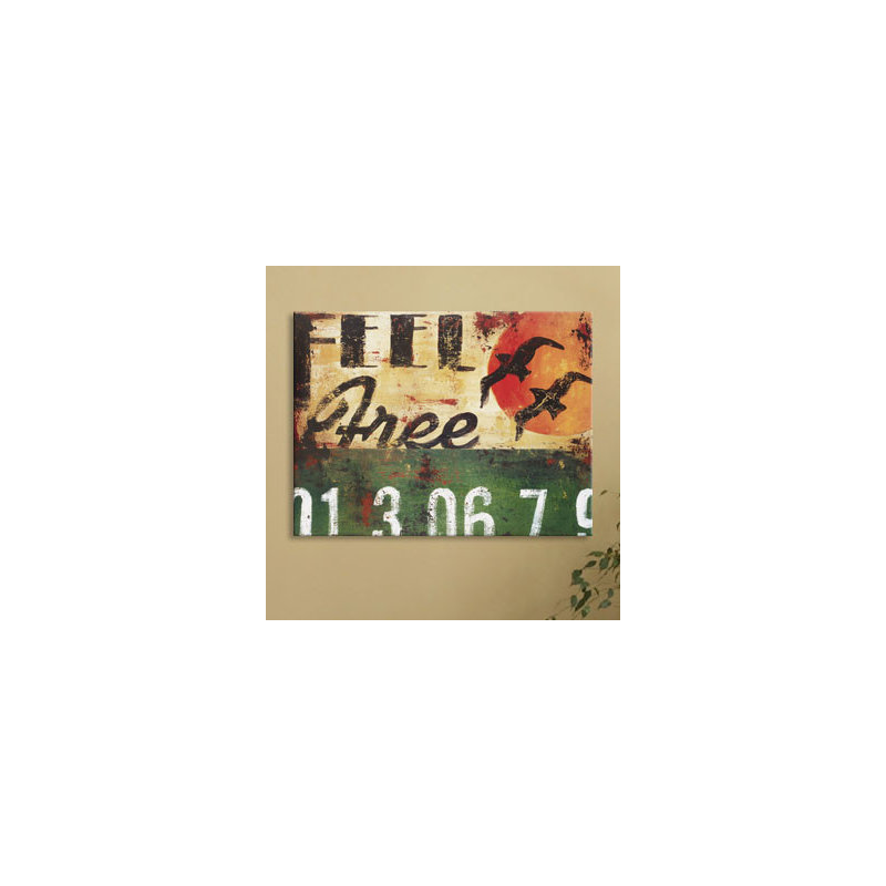 Feel Free by Rodney White - Wrapped Canvas Print, 61cm H x 81cm W x 4cm D