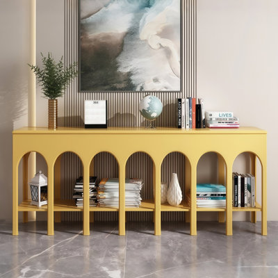 Italian style minimalist console table